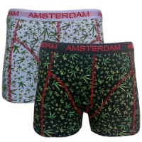Boxer Hojas de Marihuana