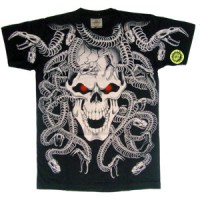 Camiseta Calavera & Serpientes